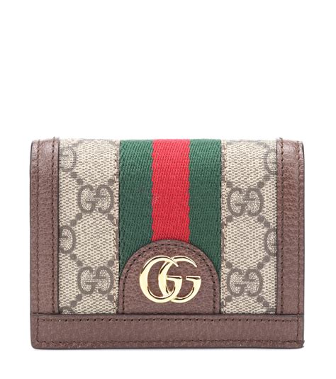 gucci wallet brown gg|black gucci wallet women.